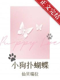 小狗扑蝴蝶简笔画